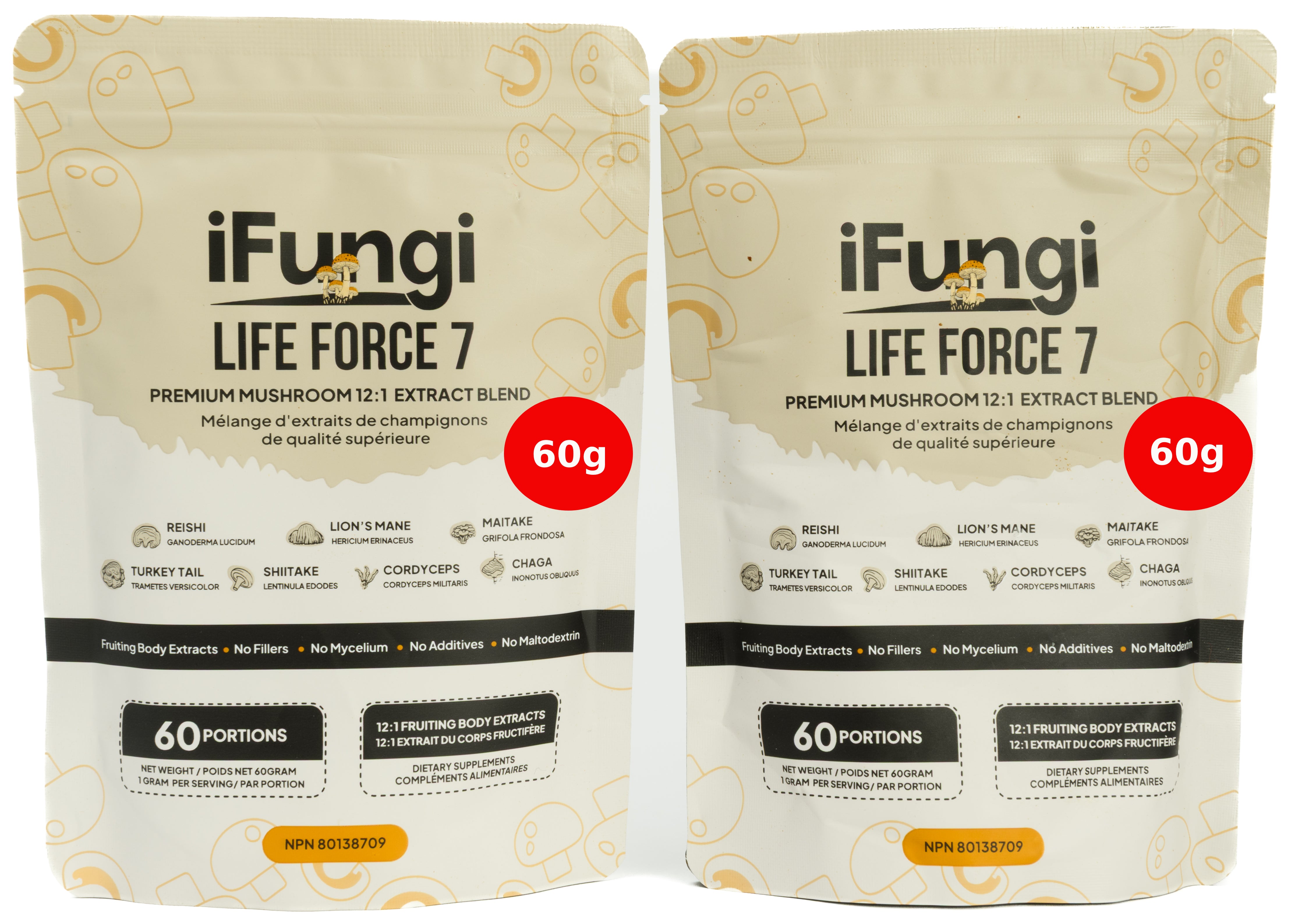 Life Force 7 - Premium Mushroom Blend for Mental Clarity